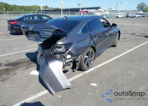 2019 Honda Accord Sport 2.0T from USA, damaged, VIN 1HGCV2F34KA008855